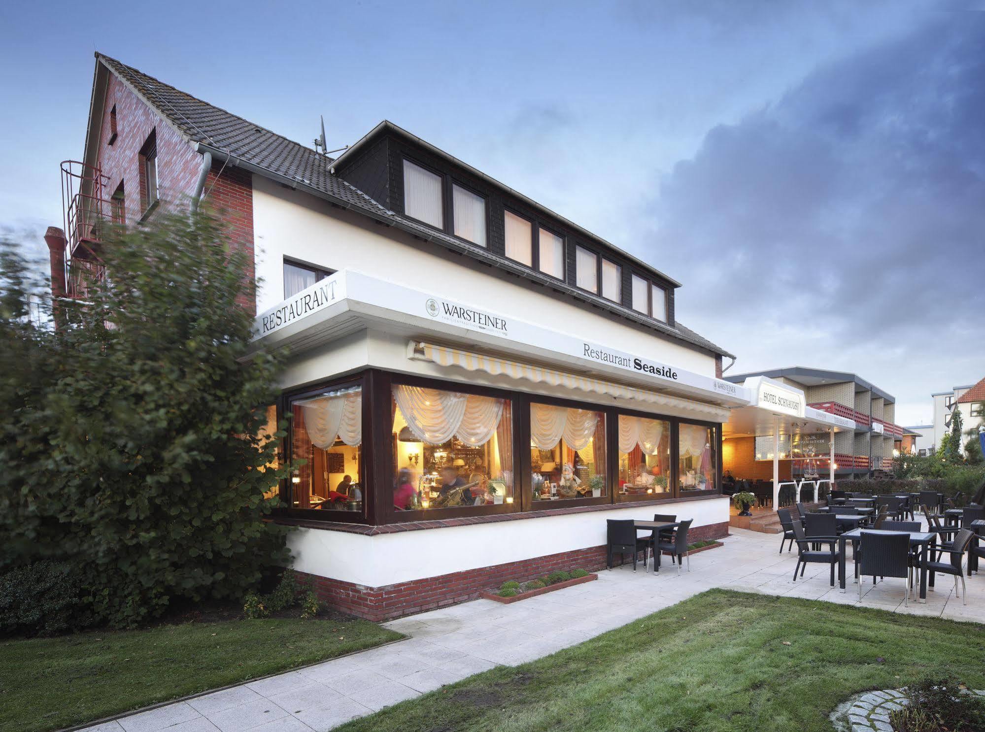 Strand Hotel Nordsee, Hotel Deichläufer Tossens Buitenkant foto